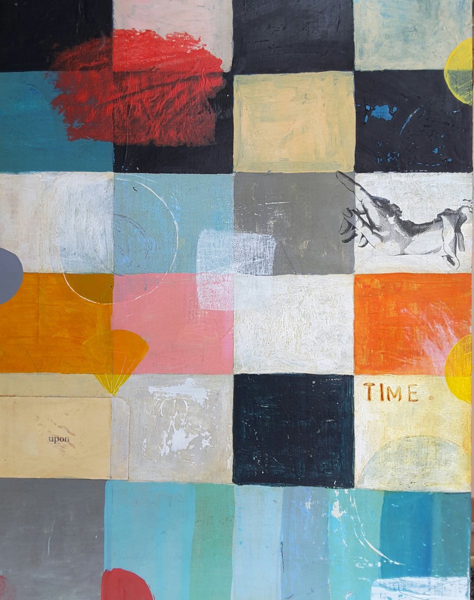 mixed medium, painting, mo hamilton